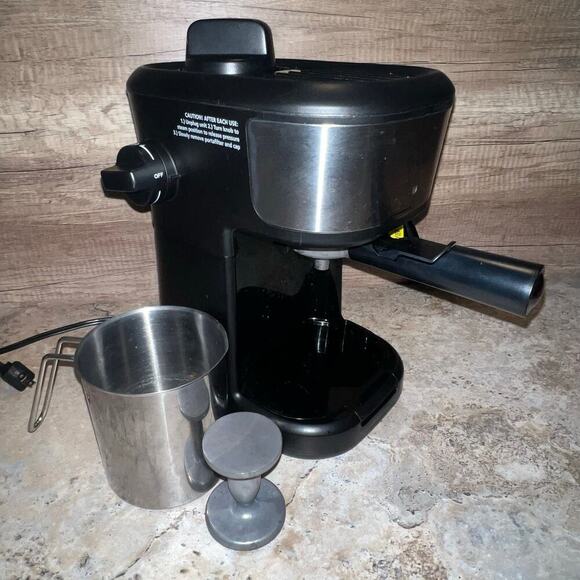 Mr Coffee Steam Espresso Cappuccino Latte Coffee Maker BVMC-ECM271 Tested Works - Picture 13 of 16